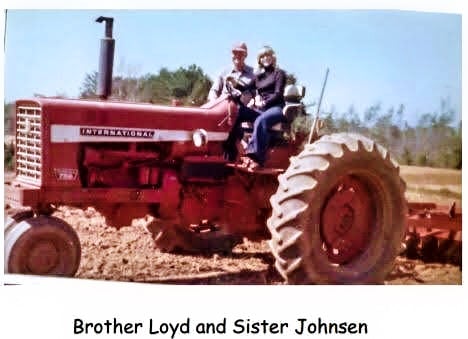 Leroy Loyd and Sister Johnsen