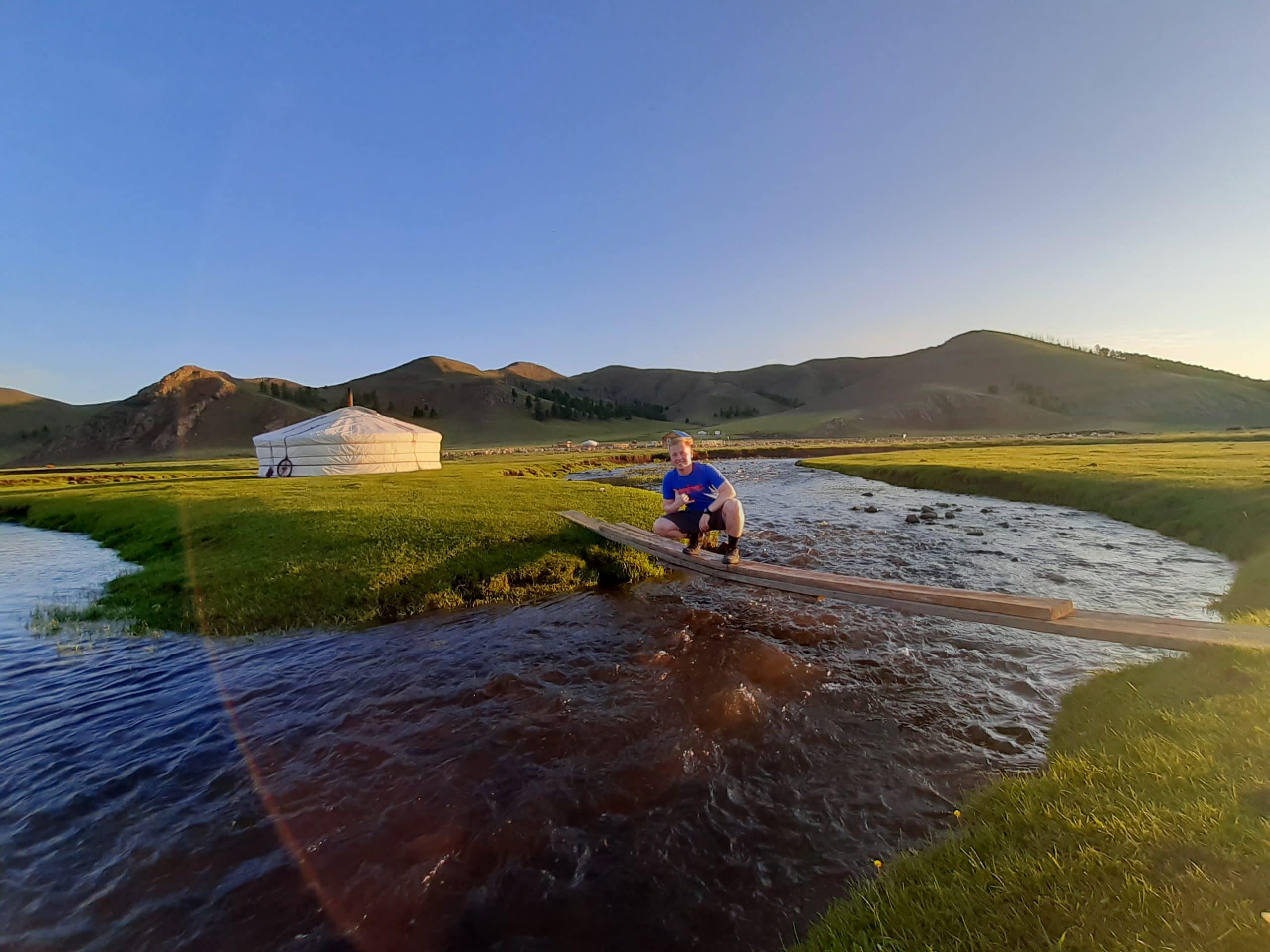 Dalton Lutz in Mongolia